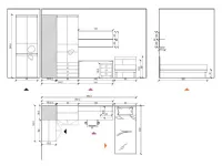 Cameretta in laminato opacoCameretta  Doimo cityline scontata a PREZZI OUTLET