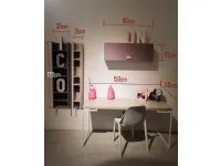 Cameretta in laminato opacoColl. quik  Doimo cityline scontata a PREZZI OUTLET