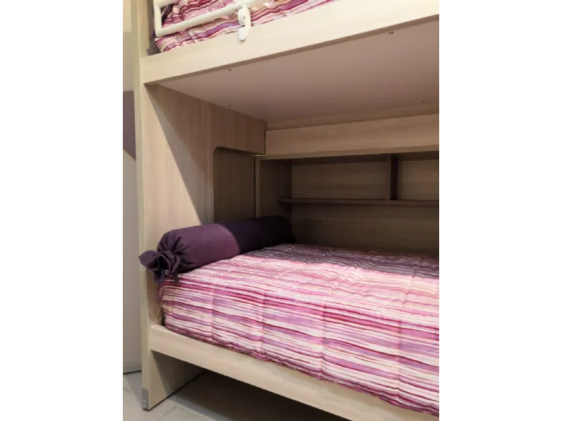 Cameretta in laminato opacoColl. quik  Doimo cityline scontata a PREZZI OUTLET