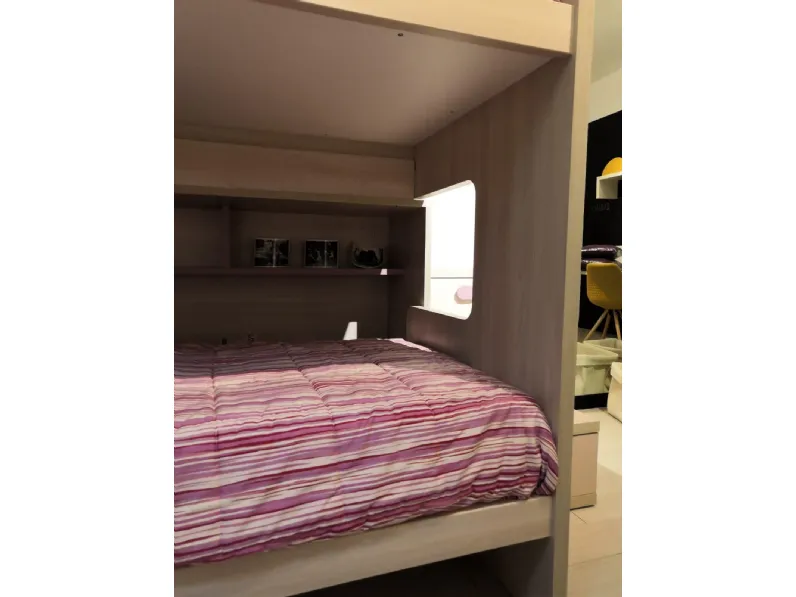 Cameretta in laminato opacoColl. quik  Doimo cityline scontata a PREZZI OUTLET