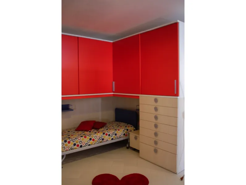 Cameretta in laminato opaco Klou xl Battistella scontata 71%