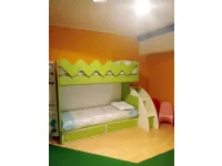 Cameretta in laminato opacoLetto a castello Colombini casa scontata a PREZZI OUTLET