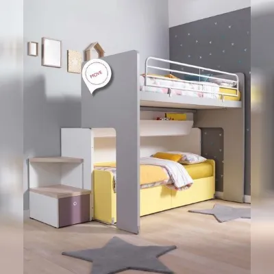 Cameretta Luna Doimo Cityline: laminato opaco, prezzo scontato!