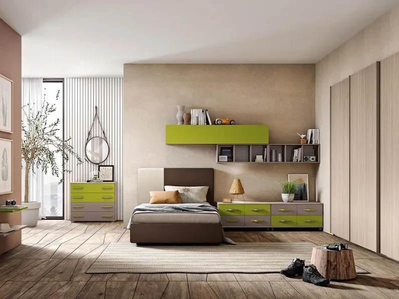 Cameretta Omnias Gruppo silwood con letto una piazza e mezza
in offerta