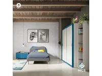 Cameretta Omnias Gruppo silwood in laminato opaco in Offerta Outlet