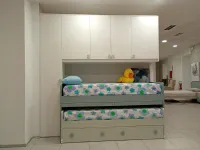 Cameretta Smart junior San martino mobili in laminato opaco a prezzo Outlet