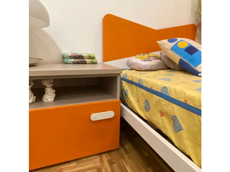 Cameretta in laminato opacoSpring Zg mobili scontata a PREZZI OUTLET