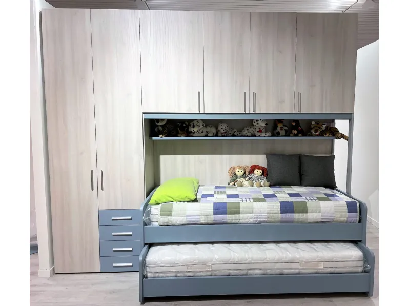 Cameretta in laminato opacoVolo Colombini casa scontata a PREZZI OUTLET