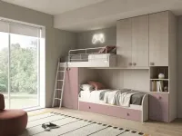 Cameretta Cameretta a soppalco Artigianale con letto a soppalco a prezzo scontato