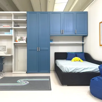 Cameretta Vogue Moretti compact camerette con letto a ponte a prezzo scontato