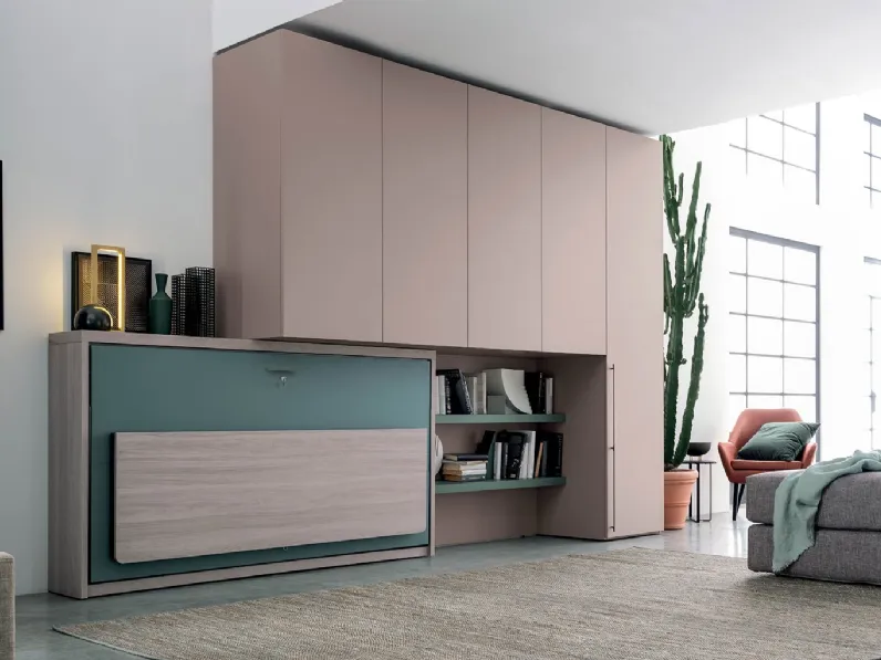 Cameretta In motion 20_09 Clever con letti a scomparsain offerta