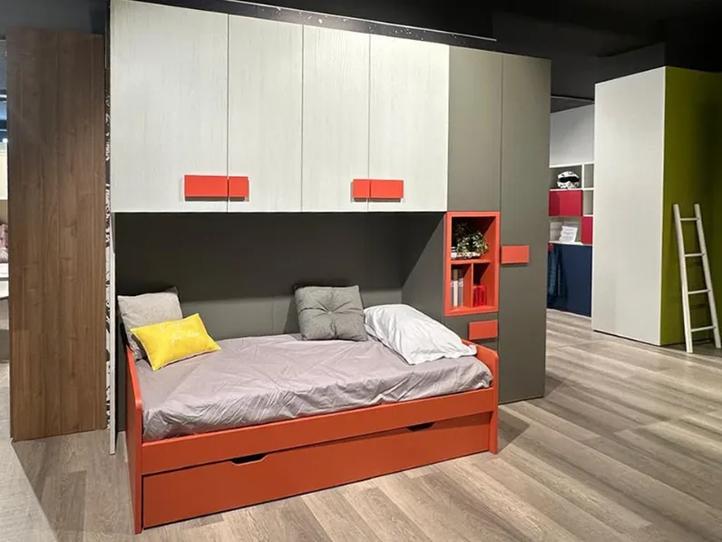 Cameretta Jazz La casa moderna letti a terra a prezzo Outlet