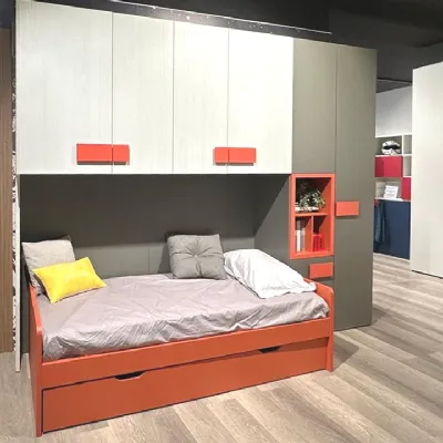 Cameretta Jazz La casa moderna letti a terra a prezzo Outlet