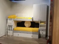 Cameretta Juve Valentini con letto a soppalcoin offerta