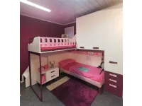 Cameretta Kids Moretti compact con letto a soppalco a prezzo Outlet
