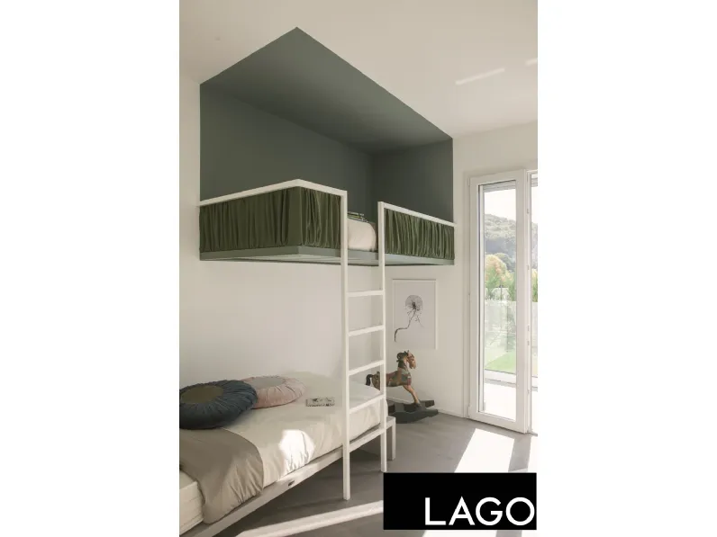 Cameretta Lagolinea weightless Lago in OFFERTA OUTLET