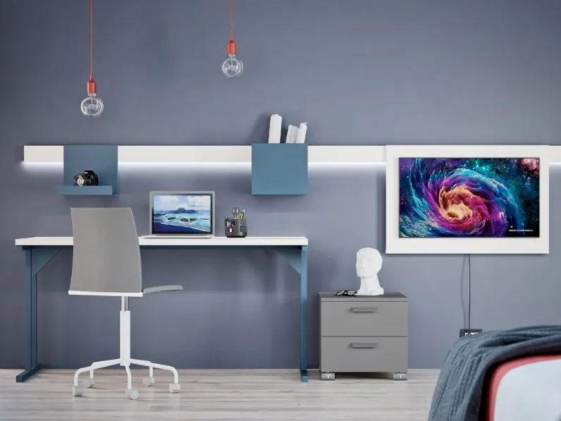 Cameretta Letti a terra 03 Mistral in OFFERTA OUTLET