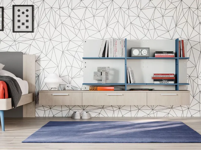 Cameretta Letti a terra 03 Mistral in OFFERTA OUTLET