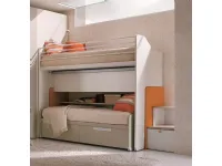 Cameretta Letto genius  Dielle con letto a castello scorrevolein offerta