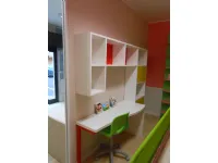 Cameretta Libreria con scrivania Moretti compactsenza letto scontata