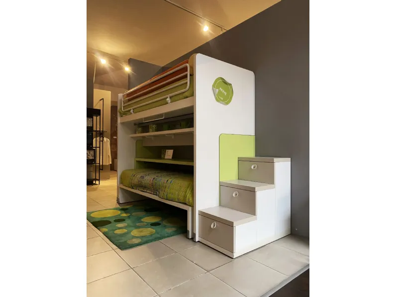 Cameretta Luna Doimo cityline con letto a castelloin offerta