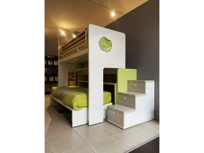 Cameretta Luna Doimo cityline con letto a castelloin offerta