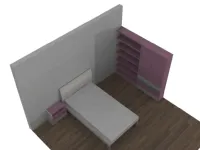Cameretta Master Dielle�con letto una piazza e mezza
 scontata