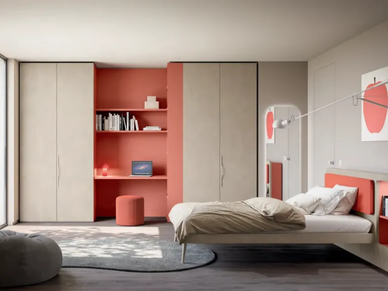 CAMERETTA Letto a terra 02 Mistral a PREZZI OUTLET
