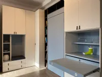 Cameretta in laminato opacoSalvaspazio Mistral scontata a PREZZI OUTLET