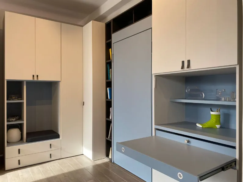 Cameretta in laminato opaco Salvaspazio Mistral scontata a PREZZI OUTLET