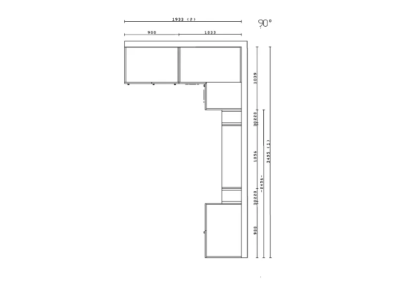 Cameretta in laminato opaco Salvaspazio Mistral scontata a PREZZI OUTLET