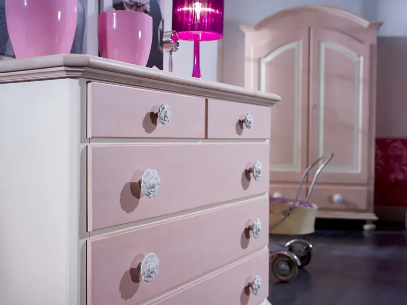 Cameretta Mobilike ariel Artigianale in legno a prezzo Outlet