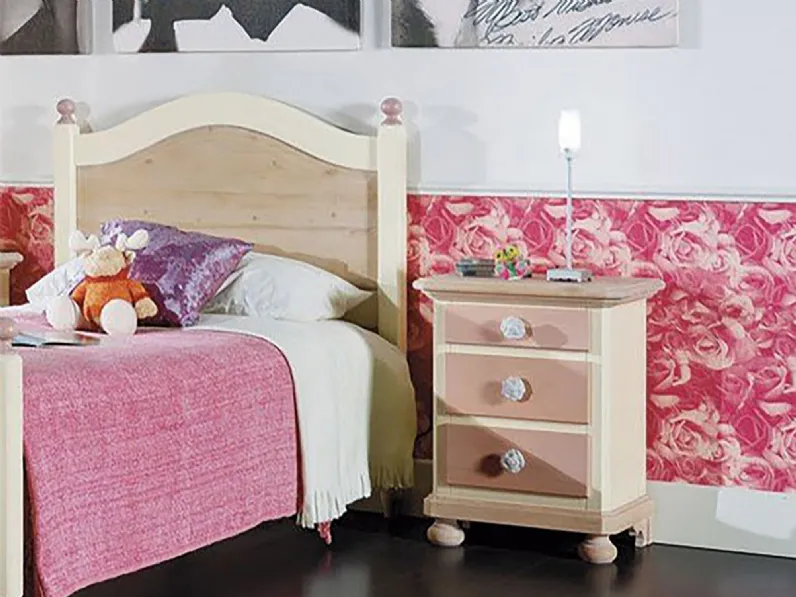 Cameretta Mobilike ariel Artigianale in legno a prezzo Outlet