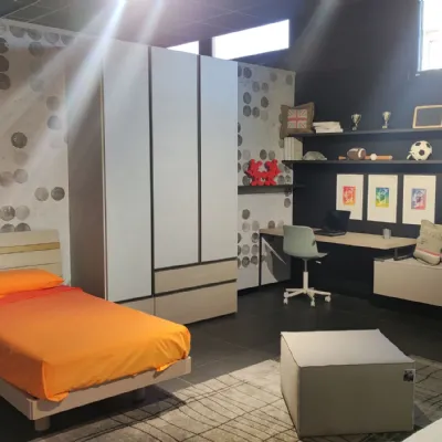 Cameretta Modula Tomasella in laminato materico a prezzo scontato