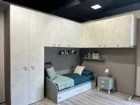 Cameretta Momenti febal casa  Febal�con letto a ponte scontata