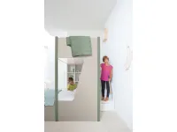 Cameretta Momenti k37 Febal in laminato opaco a prezzo Outlet