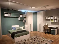Cameretta Momenti young Febal in laminato materico a prezzo scontato