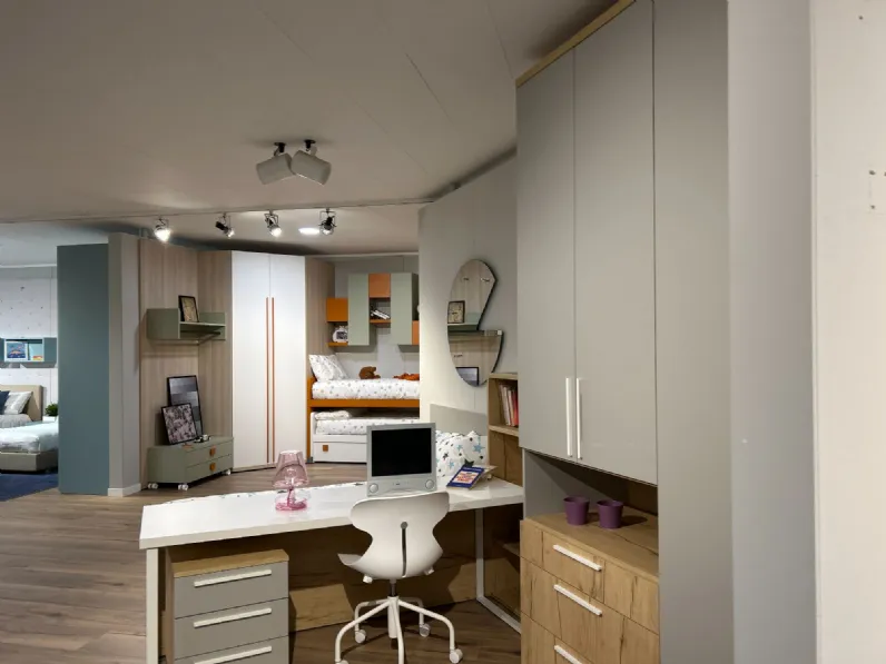 Cameretta Montreal Doimo cityline con letto a terrain offerta