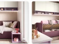 Cameretta Cameretta divano letto e box k106  Moretti compact camerette con uno sconto imbattibile