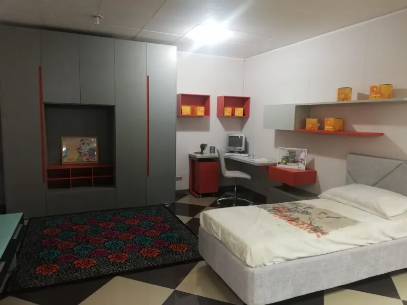 CAMERETTA Moretti compact camerette Young collection SCONTATA a PREZZI OUTLET