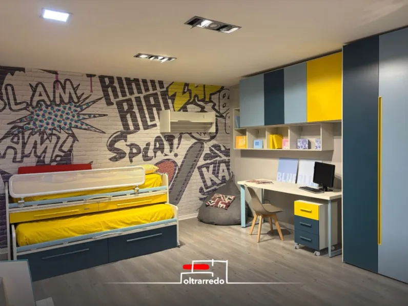 CAMERETTA Moretti compact Moretti compact camerette a PREZZI OUTLET