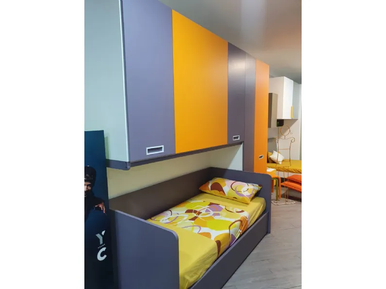 Cameretta Moretti compact Moretti compact con letto a ponte a prezzo scontato