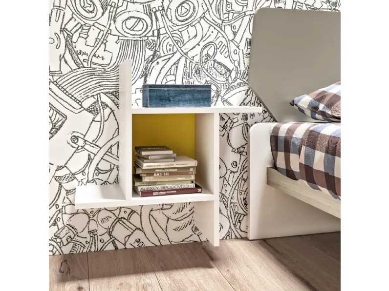 Cameretta Mottes mobili fantasy 08 Mottes selection con letto a terra in Offerta Outlet
