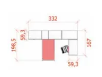 Cameretta in laccato opacoMottes mobili fantasy 20 Mottes selection scontata a PREZZI OUTLET