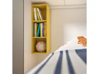 Cameretta Mottes mobili fantasy 24 Mottes selection con letto a soppalco a prezzo Outlet