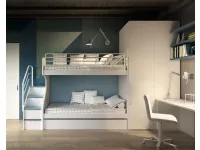 Cameretta Room170 Collezione esclusiva con letto a soppalco a prezzo Outlet