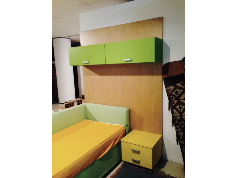 Cameretta Natural young Frigerio in laccato opaco a prezzo Outlet