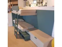 Cameretta Nidi Battistella con letto a castello a prezzo Outlet