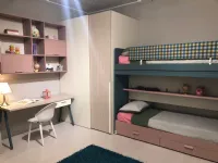 Cameretta Nidi Battistella in laminato opaco a prezzo Outlet