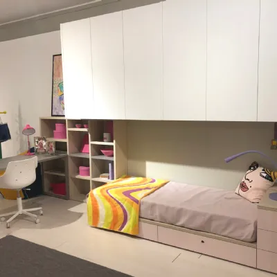 Cameretta Nidi Battistella con letto a ponte a prezzo Outlet affrettati